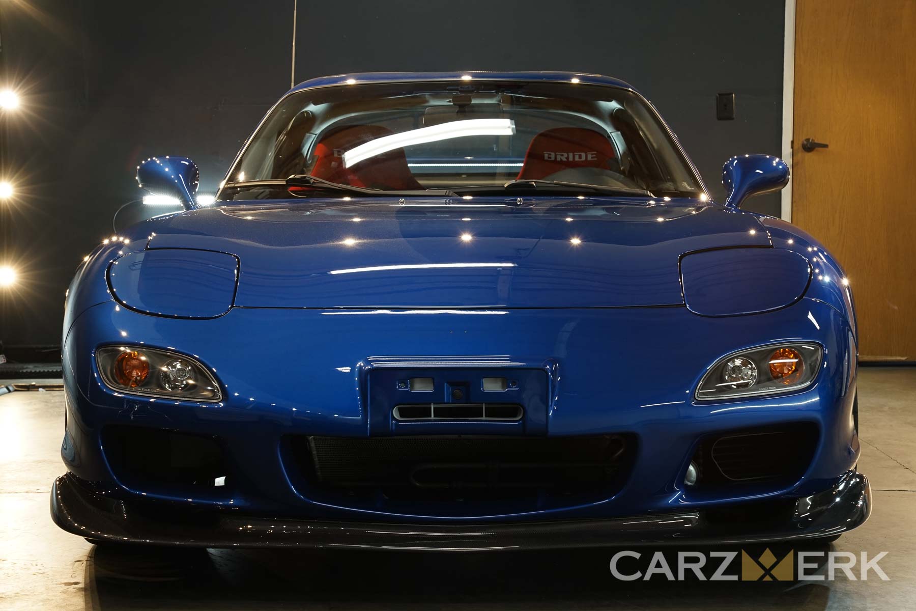 Mazda RX7 Blue-49