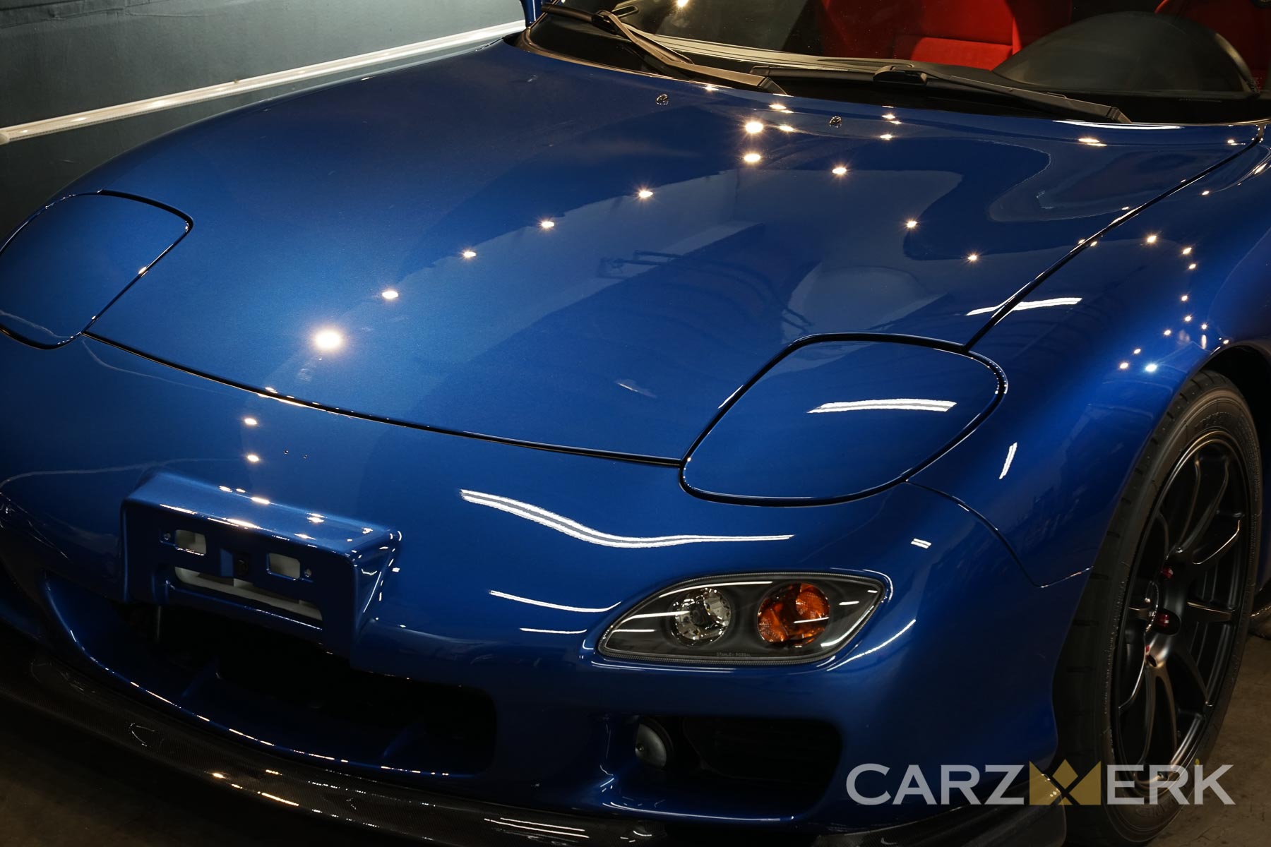 Mazda RX7 Blue-50