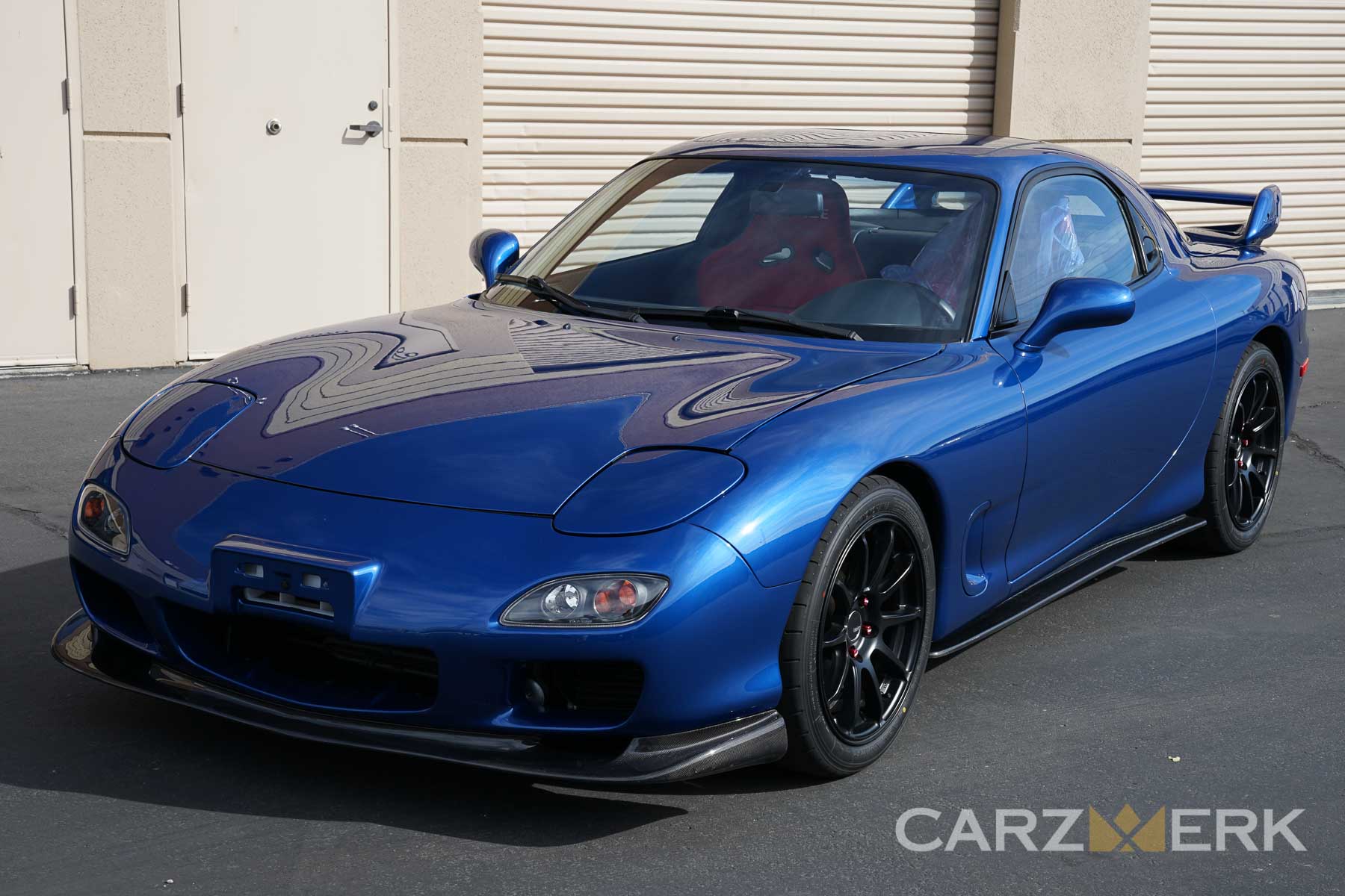 Mazda RX7 Blue-53