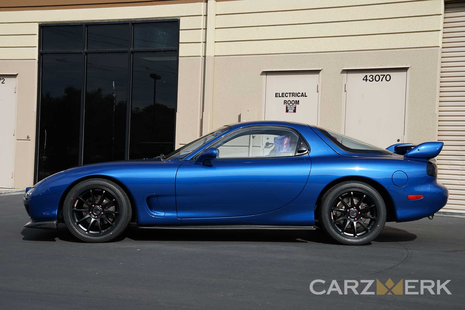 Mazda RX7 Blue-55