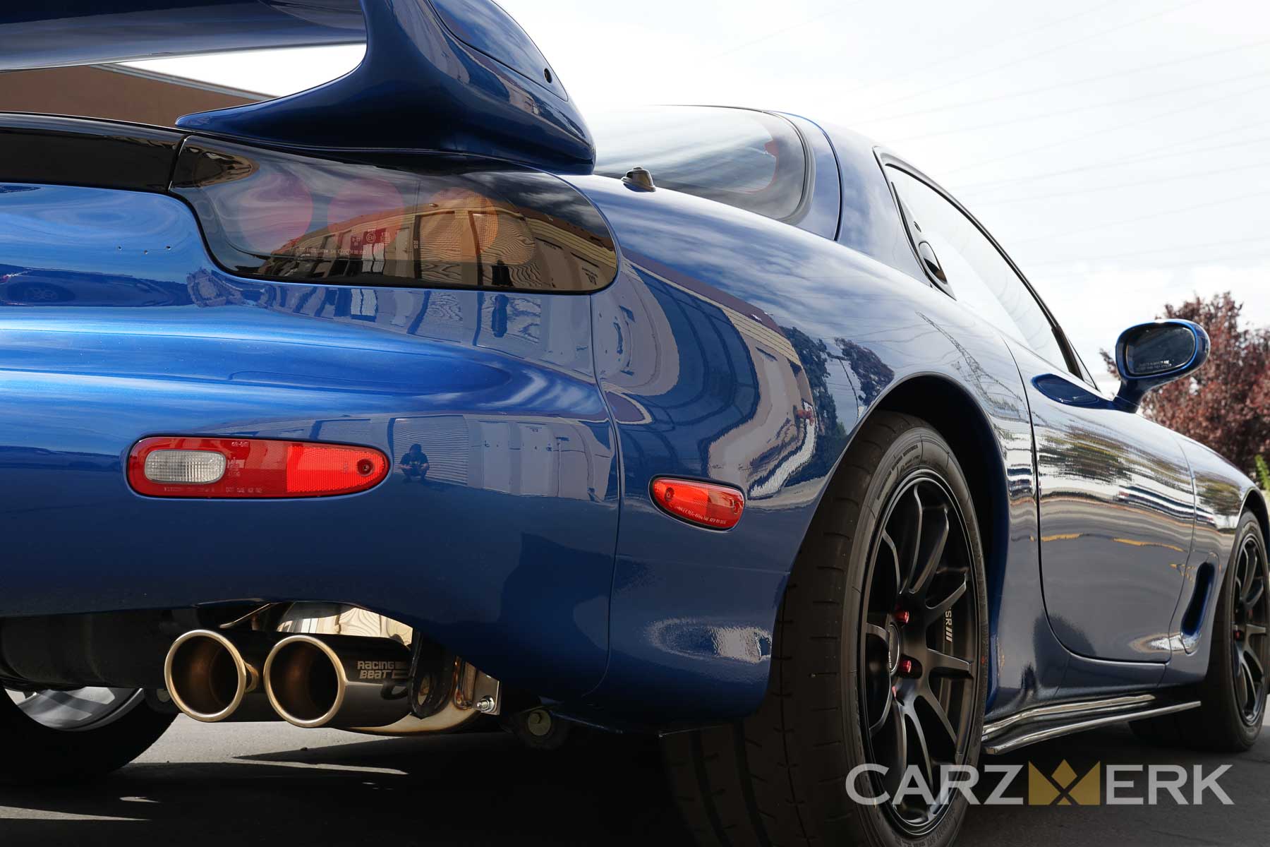 Mazda RX7 Blue-60
